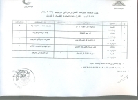 جدول امتحان دبلومه دور يونيو 2023 لائحة جديدة