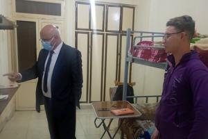 فى جولة مفاجئة: رئيس جامعة بنها يتفقد الخدمات بالمدن الجامعية بكفر سعد