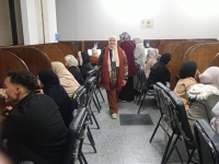 جولة تفقدية داخل مركز الاختبارات الإلكترونية لمتابعة انتظام امتحانات الفرقة الرابعة