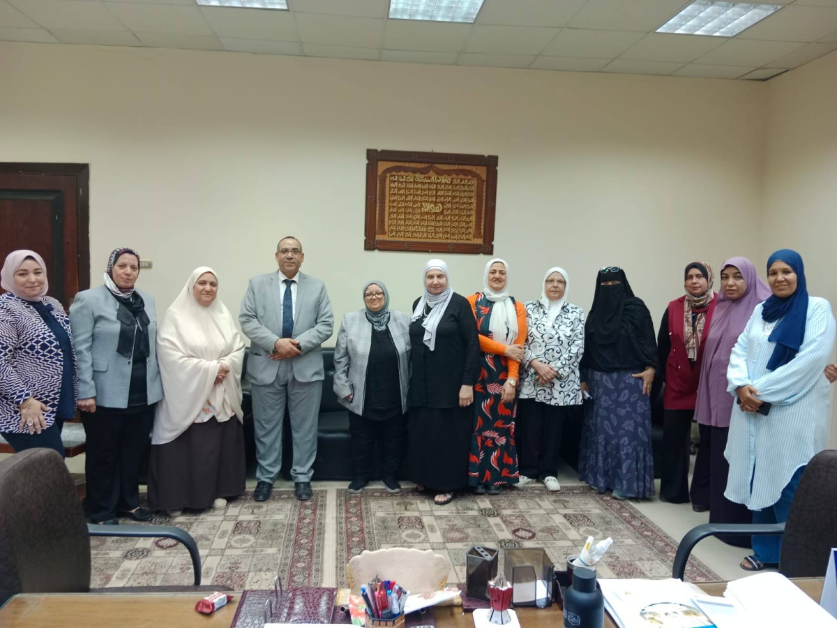 استكمال زيارة المحاكاة للاعتماد المؤسسي والبرامجي لكلية التمريض جامعة بنها