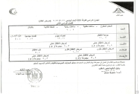 الجدول الدراسى للفرقة الثالثة تمريض الاطفال ترم ثانى للعام الجامعى 2021-2022